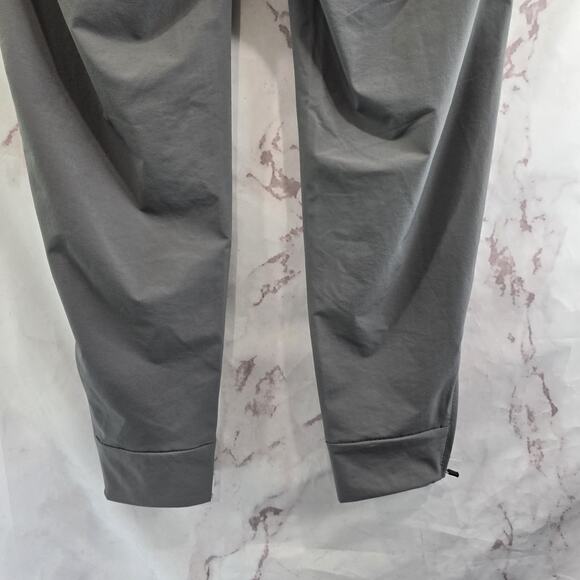 Hiverlay Pants Womens Large Gray Mid Rise Ankle Zip Golf Pro Straight Quick Dry - Picture 8 of 11